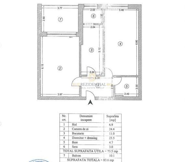 Apartament 2 camere, imobil nou, finisaje moderne, Eroii Revolutiei - 6