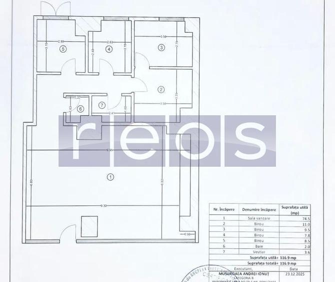 INCHIRIERE SPATIU COMERCIAL VICTORIEI TITULESCU 117MP VITRINA 10MP - 8