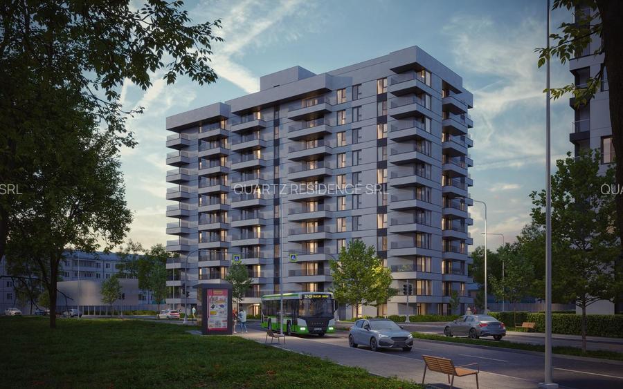 Apartament 2 camere tip studio cu bucatarie deschisa - 6