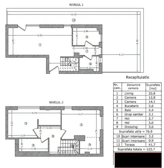 Duplex 3 camere The Suburb Buftea - 13