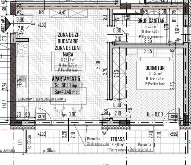 Apartamente  2 camere semifinisate , - 3