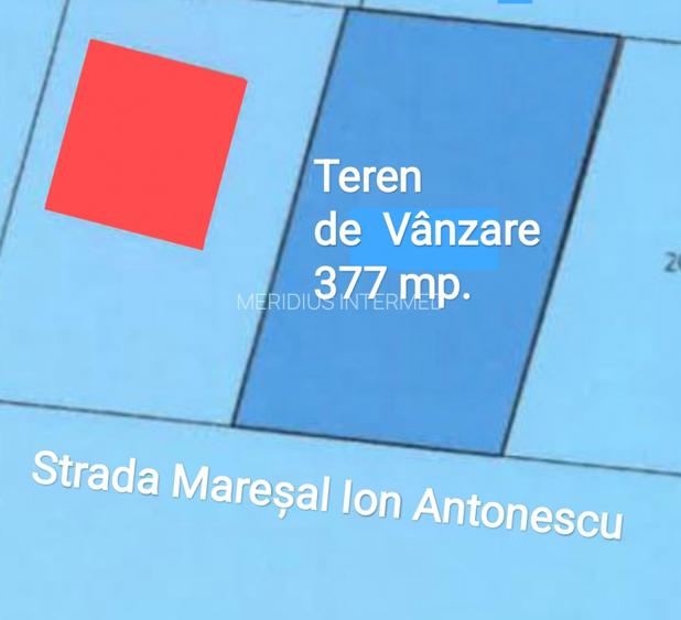 Vânzare Teren perfect 377 mp. cu Autorizație Construcție - 3