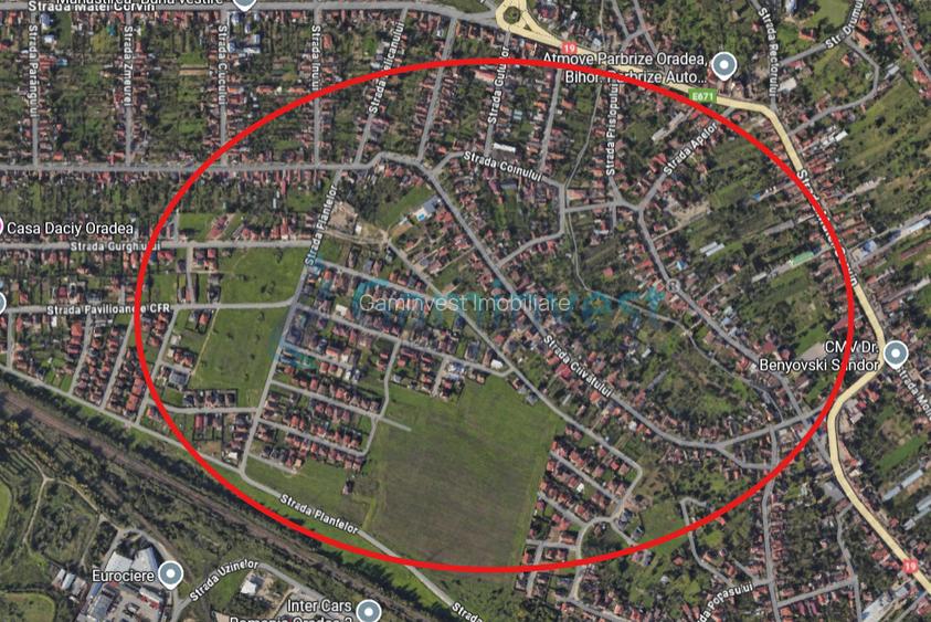 Teren intravilan cu autorizatie de constructie de vanzare in Oradea - 8