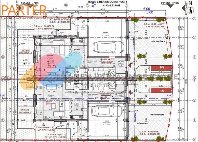 Duplex premium  P+E+R cu view asupra orasului, in  Voronet - 5