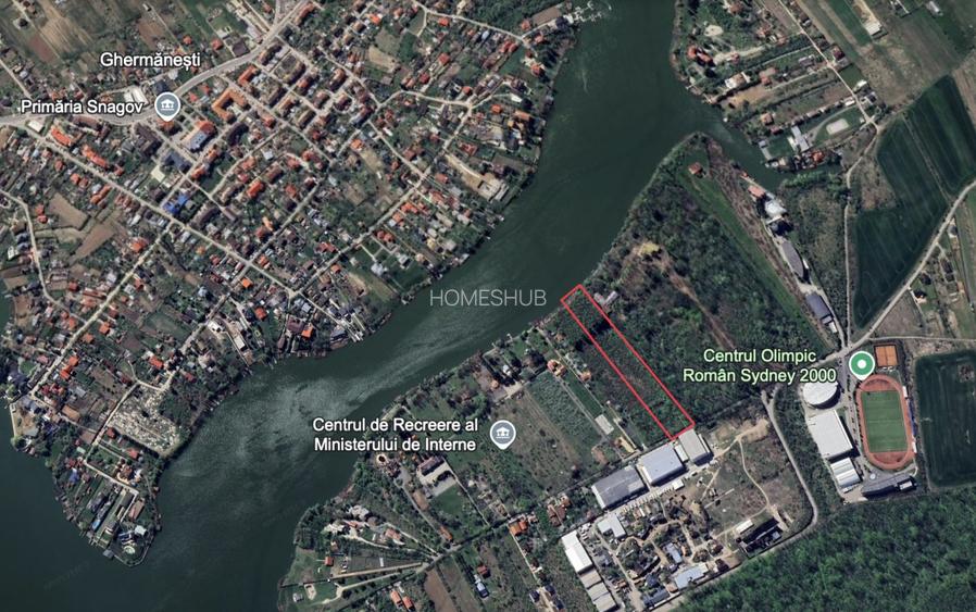 Teren intravilan unic in Izvorani! 12.000 mp cu 44 m deschidere la LAC - 7