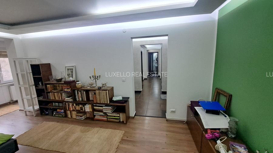 Apartament 3 camere, renovat, poziție retrasă (nu la bulevard) – Metrou 500 m - 15