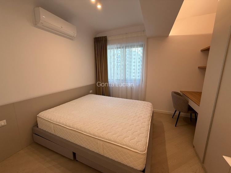 Cortina North, 3 camere LUX Pipera, mobilat & utilat premium, 2 băi, balcon - 12