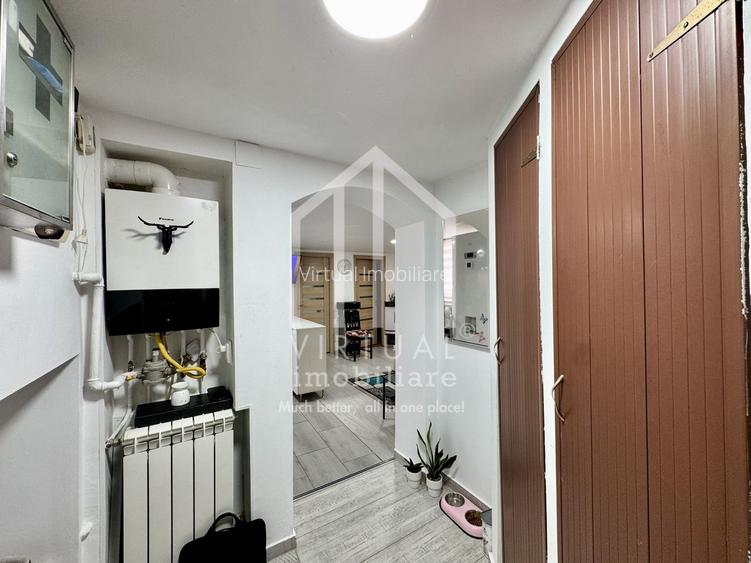 Apartament la casa cu 3 camere, 47mp utili, mobilat, Cisnadie - 11