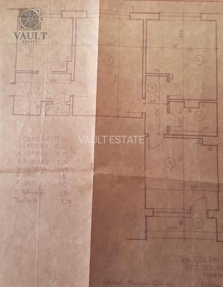 Apartament 3 Camere - DE RENOVAT - Obor  U3  - 13