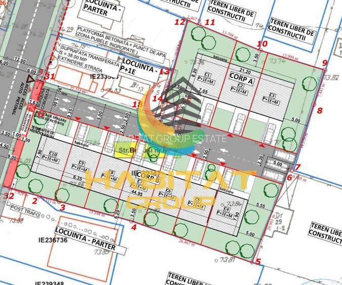 Pallady vila insiruita 5 camere 175 mp + curte 131 mp AUCHAN - 4
