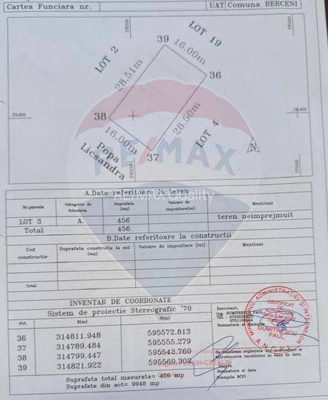 Teren 912mp de vanzare in Berceni / Strada Zanelor (2 loturi) - 5