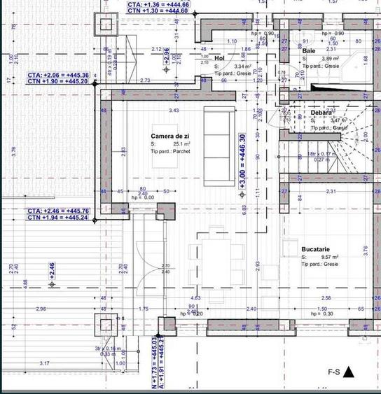 Duplex semifinisat, zona Tautiului Floresti - 10