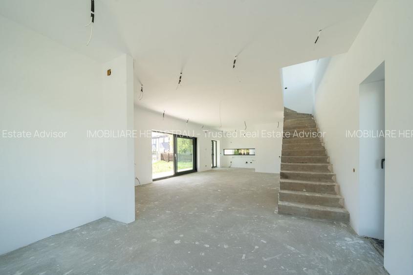 Vilă modernă în Corbeanca | Construcție solidă, 3 dormitoare + birou - 3