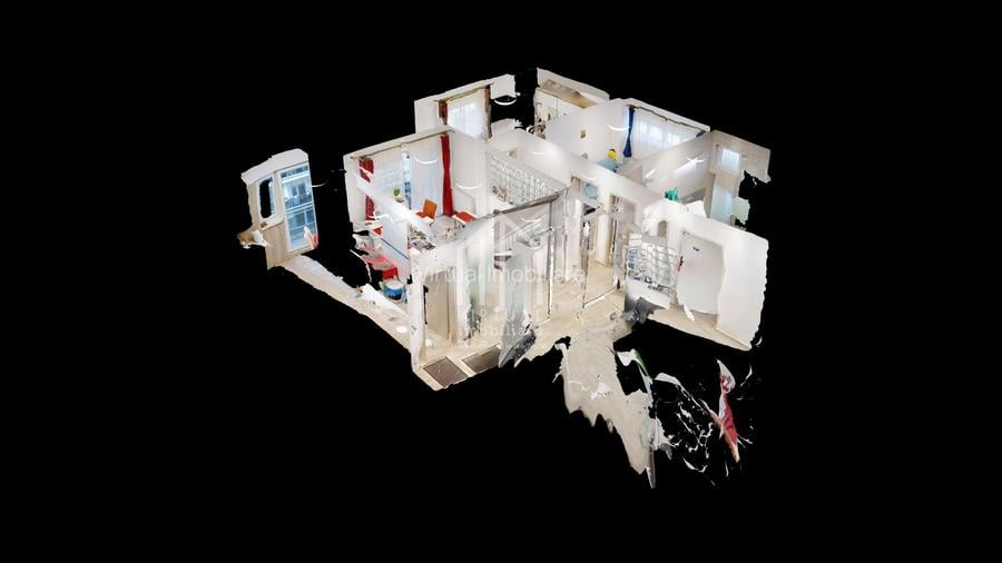 Apartament 3 camere, etaj 1,mobilat,utilat -Cartier Kogalniceanu - 13