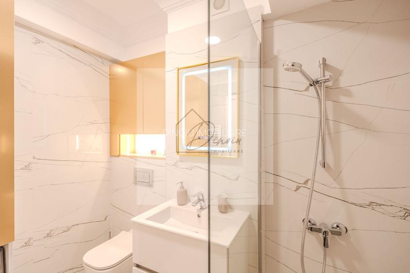 Studio dublu Ivory Residence Pipera I lux mobilat I balcon I COM0% - 23