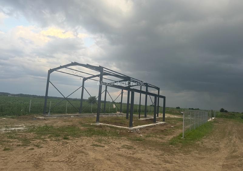 Vand teren intravilan 2000 mp, deschidere DJ602, constructie începuta - 10