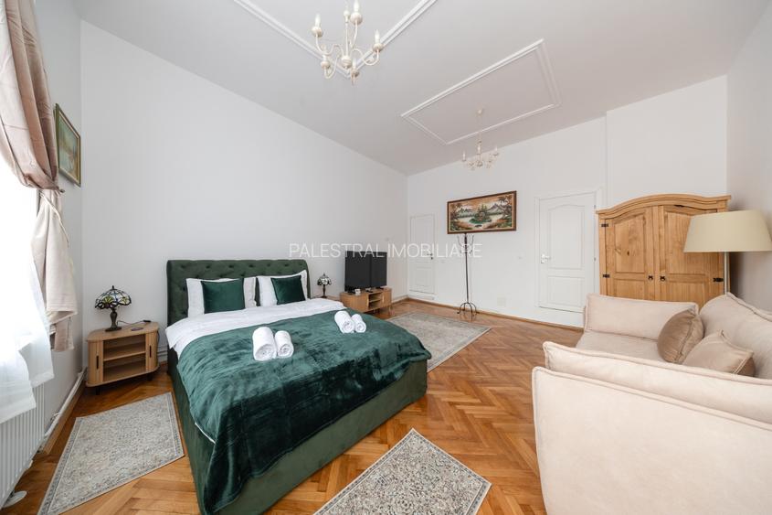 Garsoniera Centrul istoric,parcul Saguna,renovata,mobilata nou,370 Euro - 2