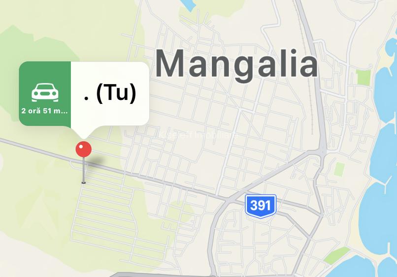 70   euro/mp - parcele între 500mp și 6000 mp.str .Titu Maiorescu - 2