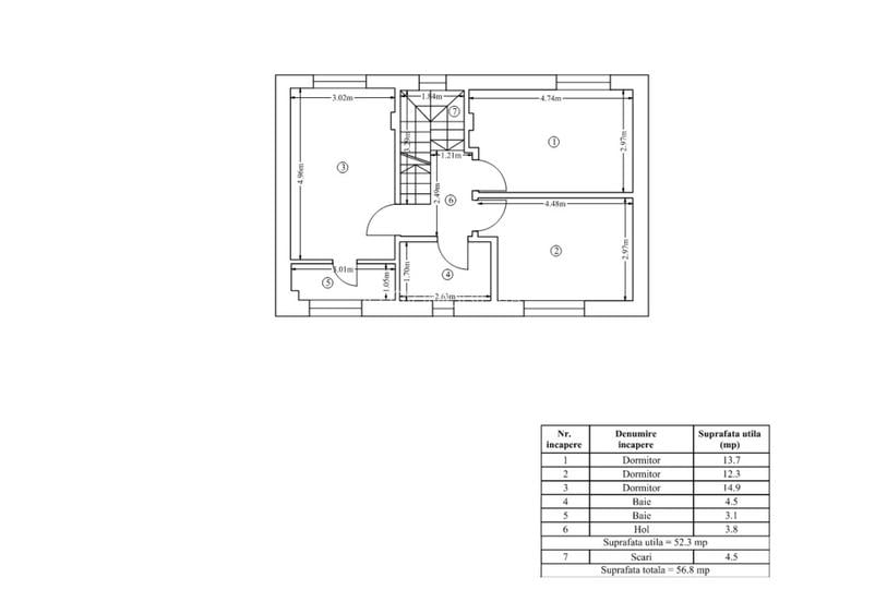 Casa single Otopeni Odaile 174mp, lot 272mp, gated community - 14