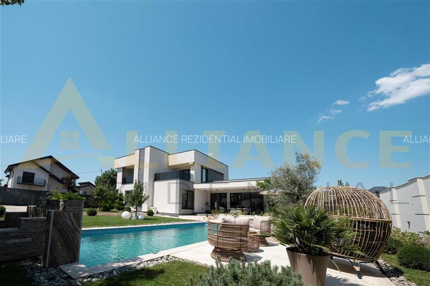 Vila Impresionanta cu Piscina Privata si Gradina de 850 mp in Comuna Berceni - 27