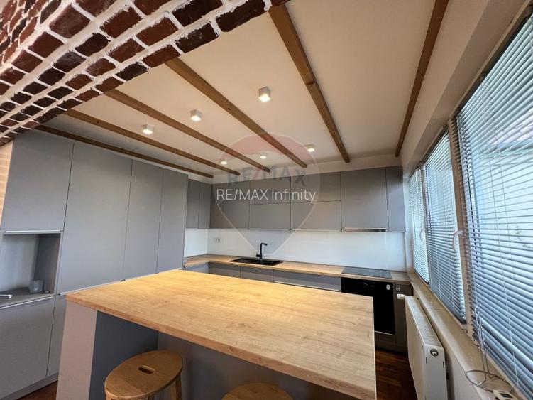 Penthouse cu 5 camere si terasa cu view de inchiriat in Grigorescu - 25