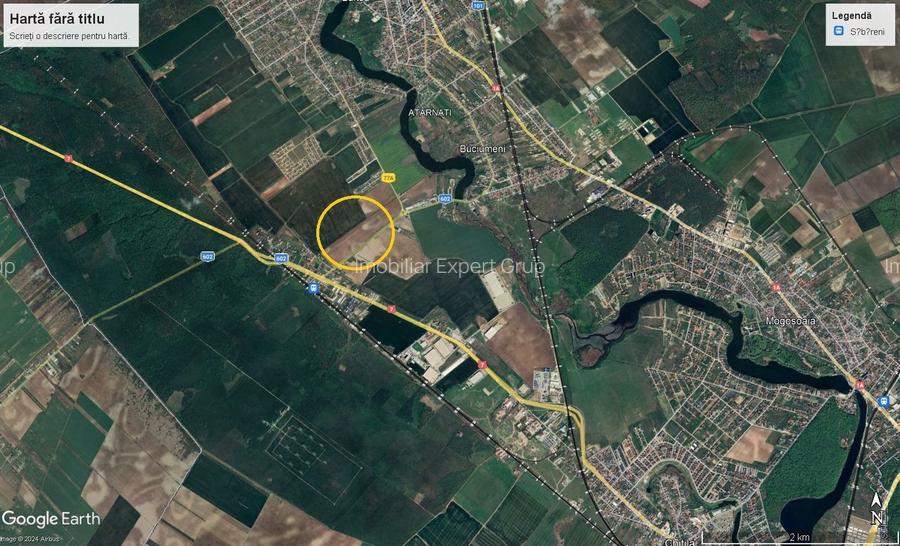 Teren Intravilan A 0 Bucuresti - DN 7 Bucuresti - Buftea - 2