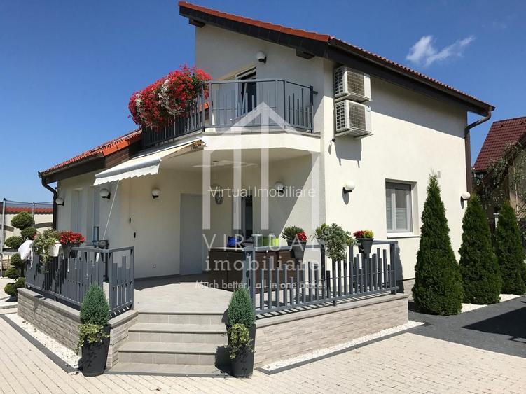 Casa de inchiriat, cu 4 camere curte 750 mp. in Selimbar-str. N.Brana - 18