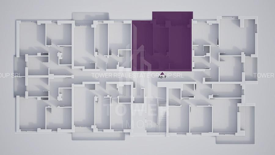 Apartament  de vanzare 2 camere ansamblu rezidential nou - 4