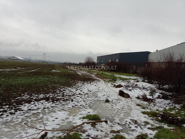 Orașul Popești-Leordeni,teren, zona industriala cu utilitati! - 8