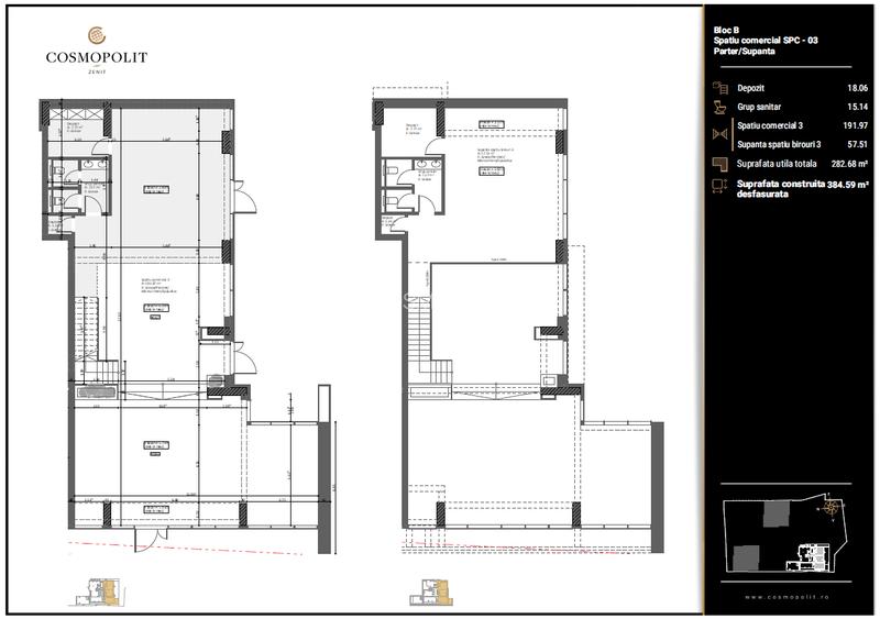 Spatiu comercial Cosmopolit Zenit Bloc B - 6