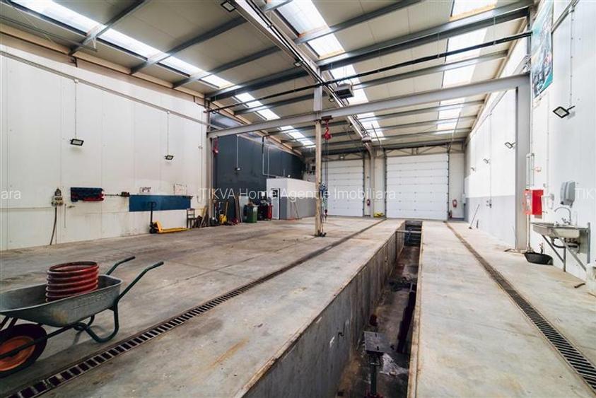 Imobil industrial - service auto complet echipat (Gheorgheni, str. Kossuth Lajos - 28