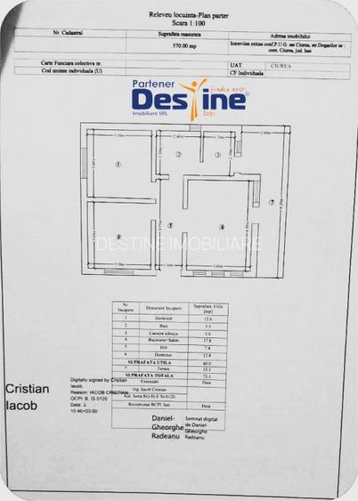 Comision 0% Casa individuala la rosu 75 mp P+POD 570 mp teren canalizare Ciurea  - 18