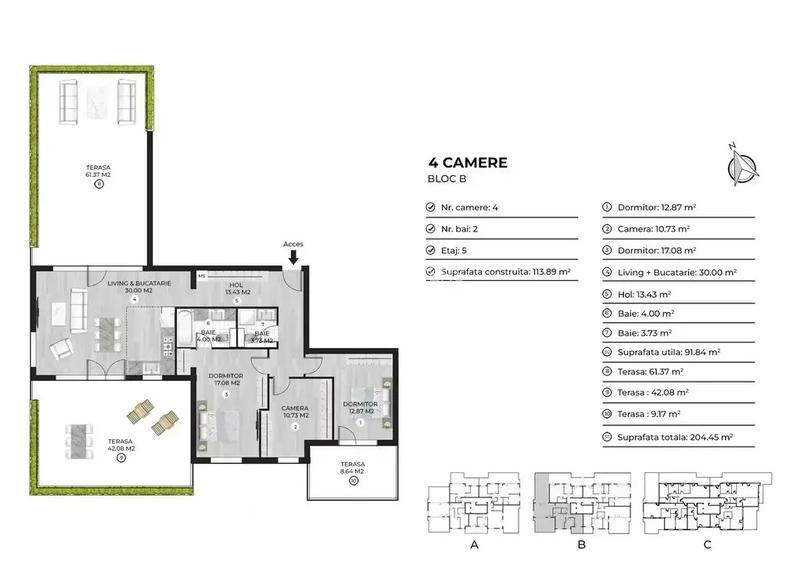 Apartament Premium 4 camere, Doamna Ghica-Colentina - 10