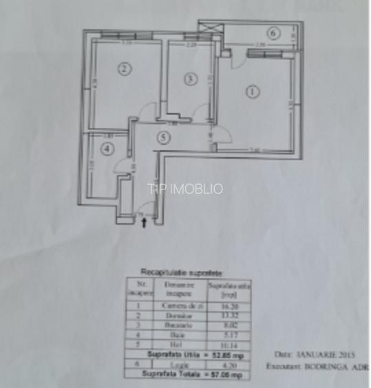 Apartament 2 camere de vânzare | Lujerului–Parcul Liniei | Bloc nou 2016 - 9
