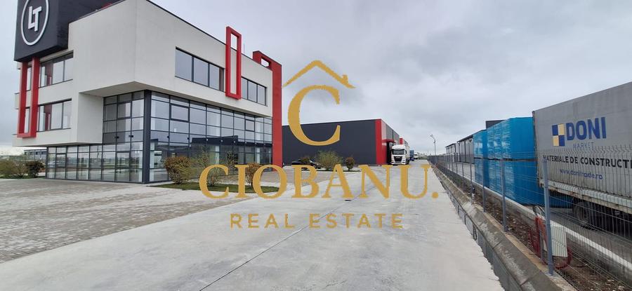 Hale industriale+Cladire de Birouri de inchiriat zona Aeroport