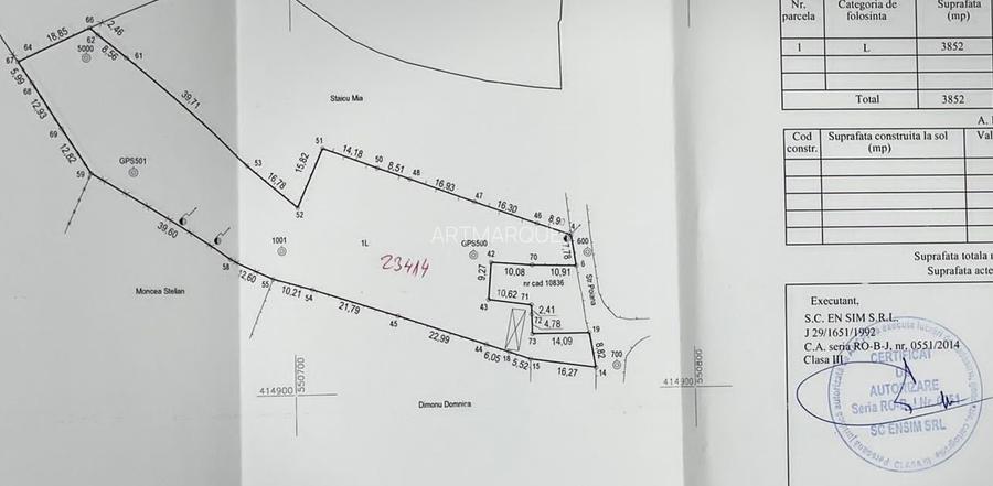 Teren intravilan cartier Poiana, fara inclinatie - 9