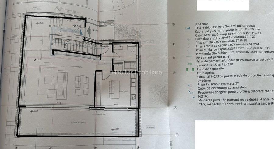 Casa individuala, teren 750 mp, Chinteni cu panorama spre lac - 4