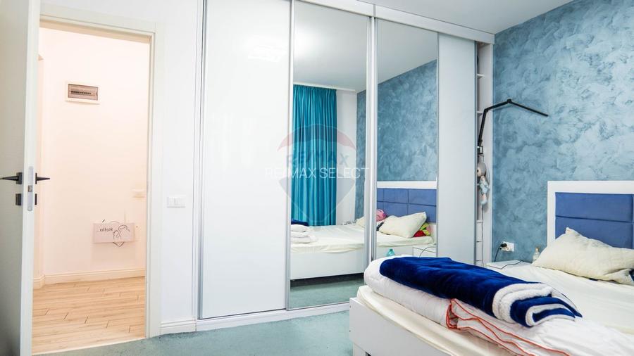 Dobroesti - vanzare apartament 2 camere mobilat complet, cu terasa - 19