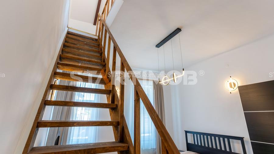 Studio mobilat Central Brasov cu parcare str Lunga