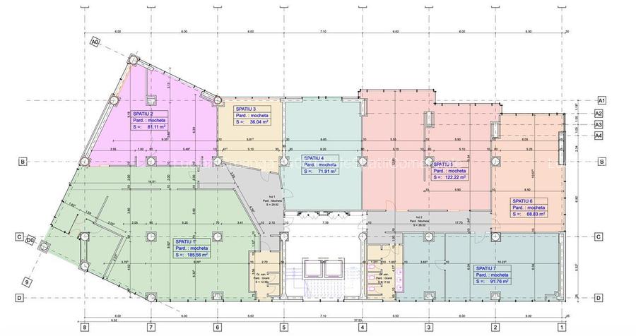 Spatiu birouri, OS sau 2 camere, 81mp, Tudor Center - 7