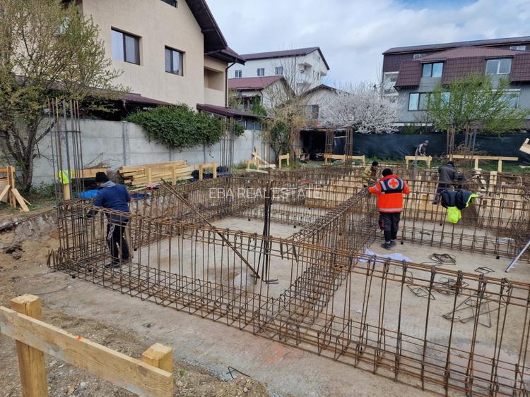 Super locatie, padure Rosu, vila în constructie 290 mp , teren 580 mp, Chiajna - 8