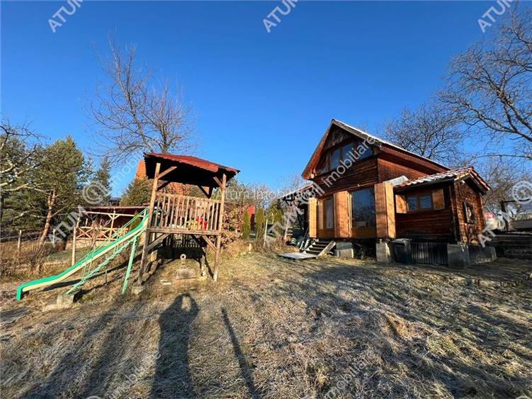 Cabana cu teren de 640 mp cu PUZ aprobat situata in Tropinii Noi Sibiu - 16