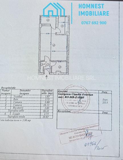 Garsonieră 30 mp, Mihai Bravu 384 – Etaj 2/10, Comision 0% - 1