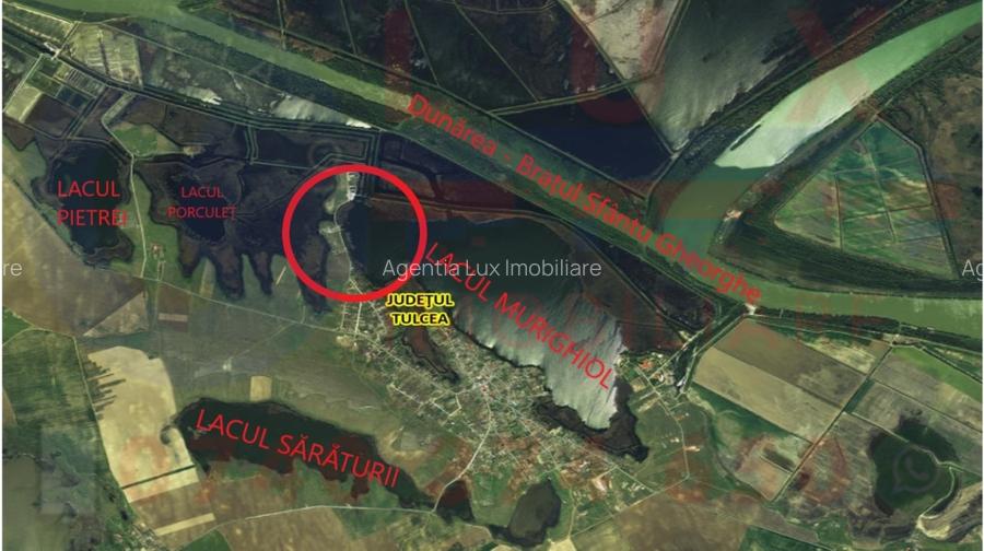 ID 7791 Teren in Delta Dunării - Comuna MURIGHIOL - 2