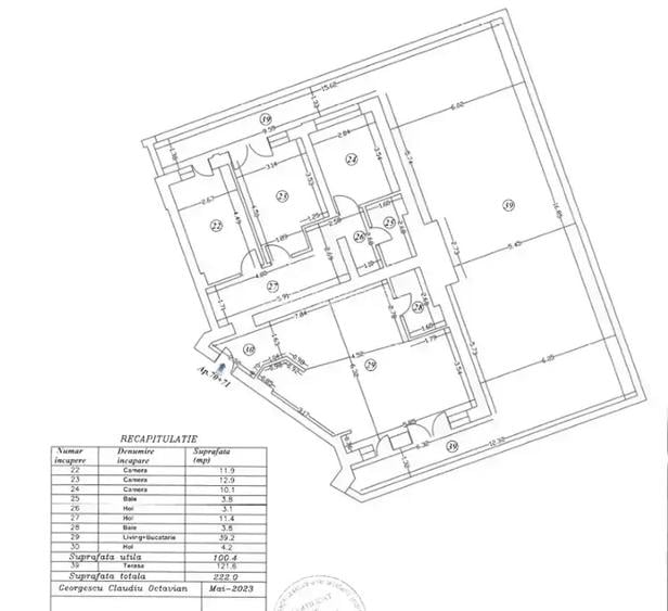 PENTHOUSE 4 camere 222 MP| LUX |  Mihai Bravu | View superb | Metrou - 10