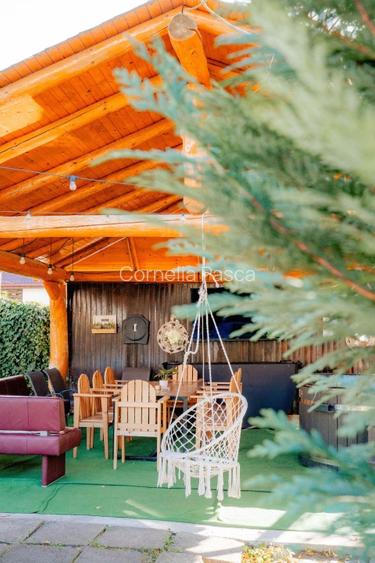 Casă de vacanță cu  piscină și jacuzzi de vânzare 348 mp+831 mp teren  - 12