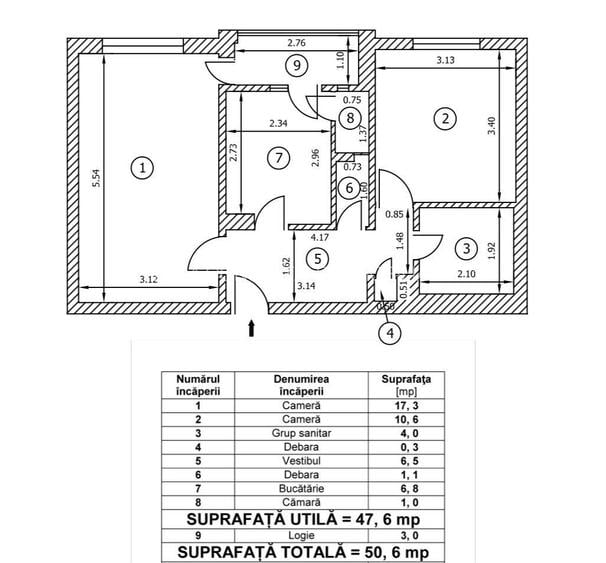 2 Camere Decomandat, Lujerului / Plaza Mall – Ideal Locuință sau Inves - 9