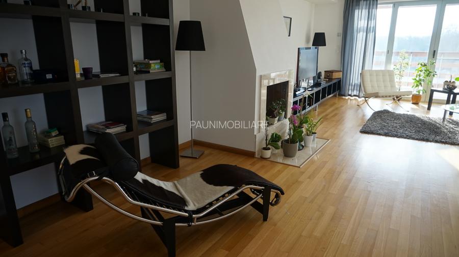 Apart. lux 3 camere,167mp cu vedere la lac+piscina,2 loc parcare,boxa Tancabesti - 13