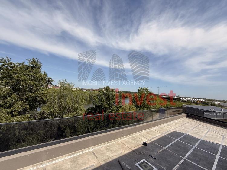 Apartament 3 camere de vanzare Pipera in bloc cu vedere la lac - 20
