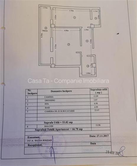 apartament 2 camere 67 mp cu boxa si loc de parcare - 2